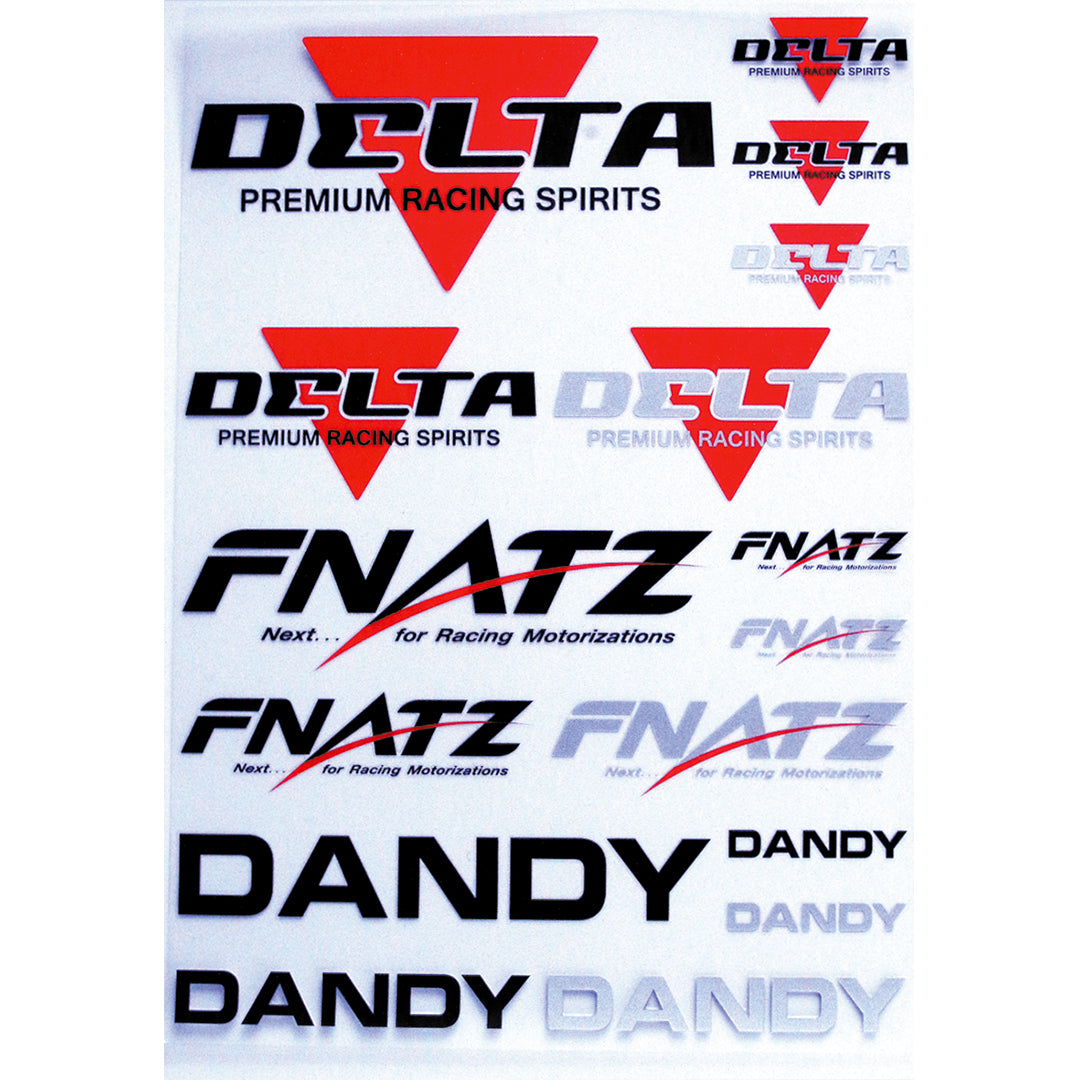 DELTA FNATZ DANDY collaboration sticker