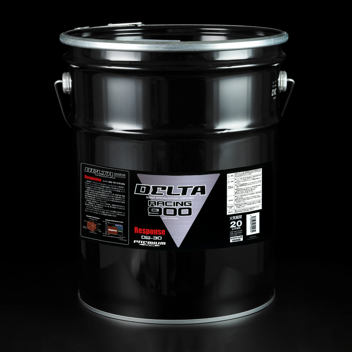 通販日本DELTA RACING 900 Response OIL 0W-30 4L+1L+エレメント付セット エンジンオイル